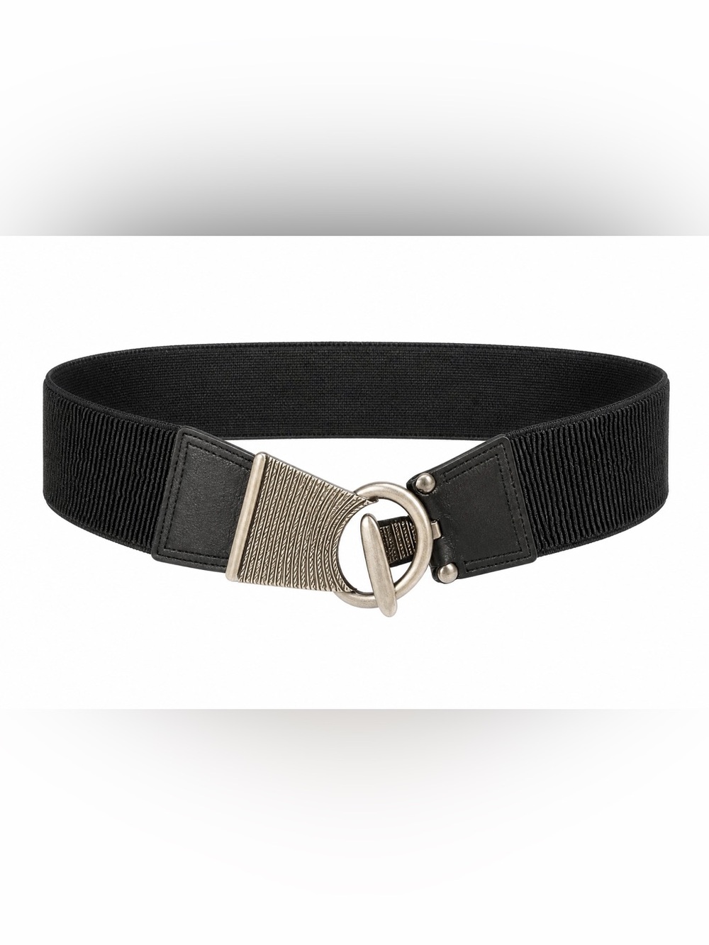 Elastic and metal belt